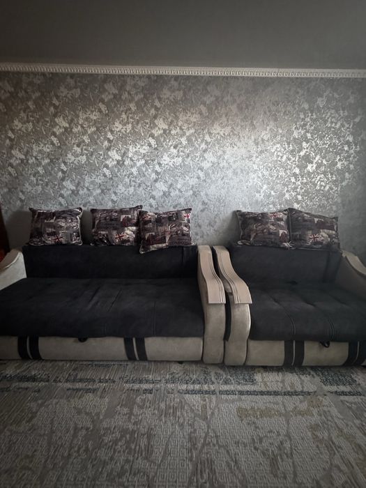 Продам диван 3-ка все раскладывается