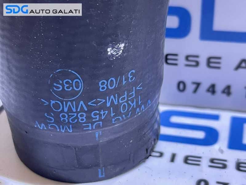 Furtun Presiune Aer Radiator Intercooler Turbo Turbina Turbosuflanta Audi TT 2.0 TDI CBBB 2007 - 2010 Cod 1K0145828S [D0221]