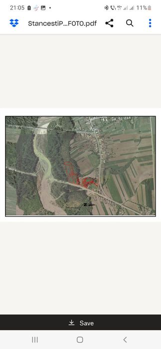 Teren intrav. si extrav. cu padure - pret 2,45 euro/mp - NEGOCIABIL