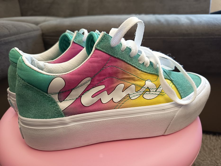 Sneakers Vans Old Skool Platform Spring Fade