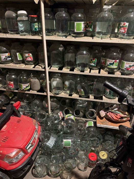 Банки 2-3 -1 литровые