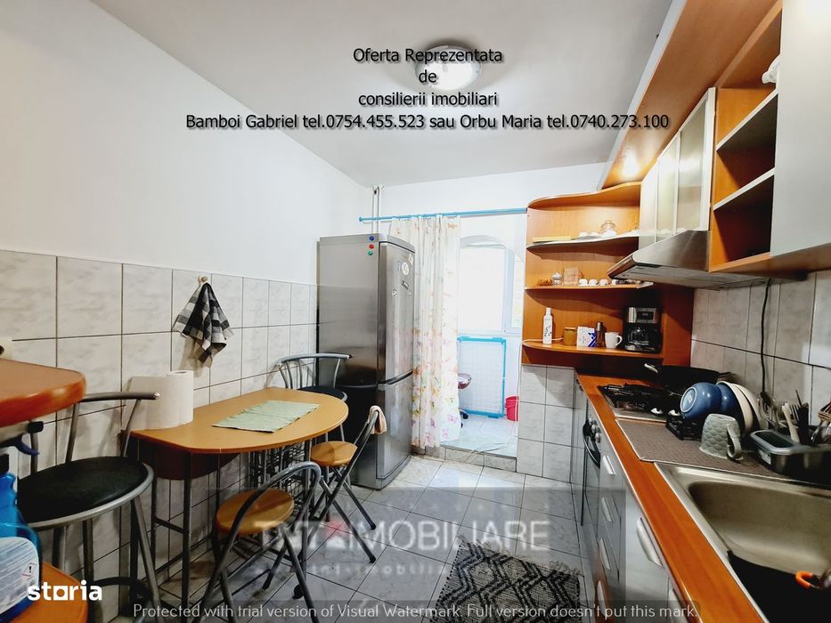 Apartament 3 camere decomandate –Central (Tg. Cucu - Podu de Fier)