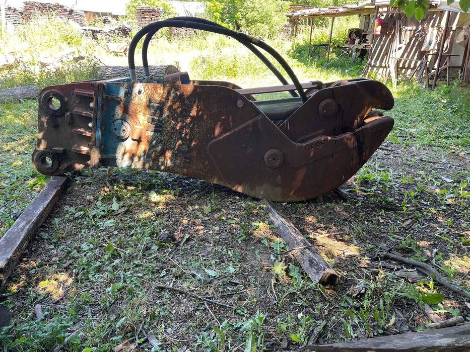 Foarfeca hidraulica demolare pulverizator beton excavator