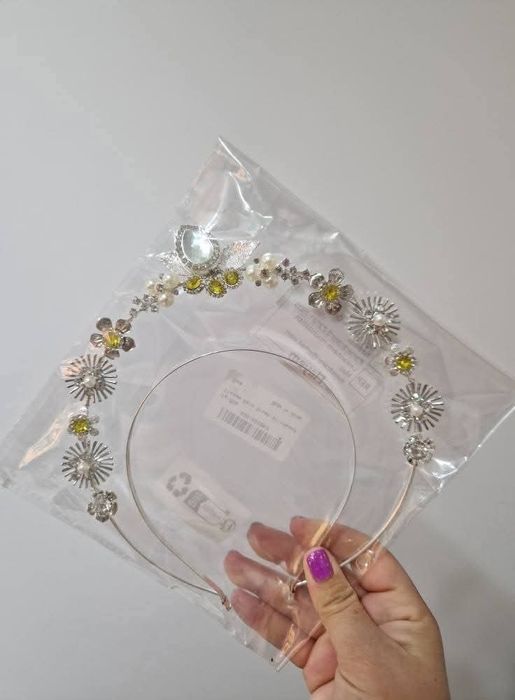 Coronița mireasa, accesorii par tip bentita, NOI