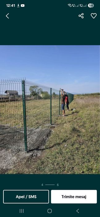 Vând garduri din plasa burdurata