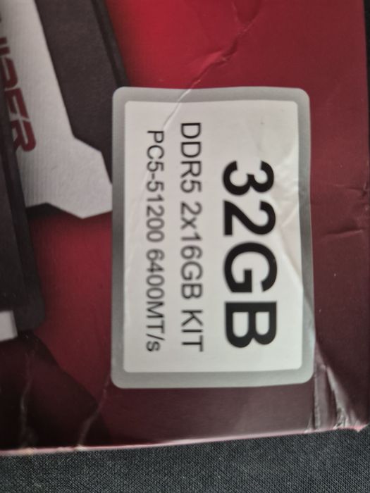 Viper Gaming DDR5 Ram 32gb 6400 MT CL32