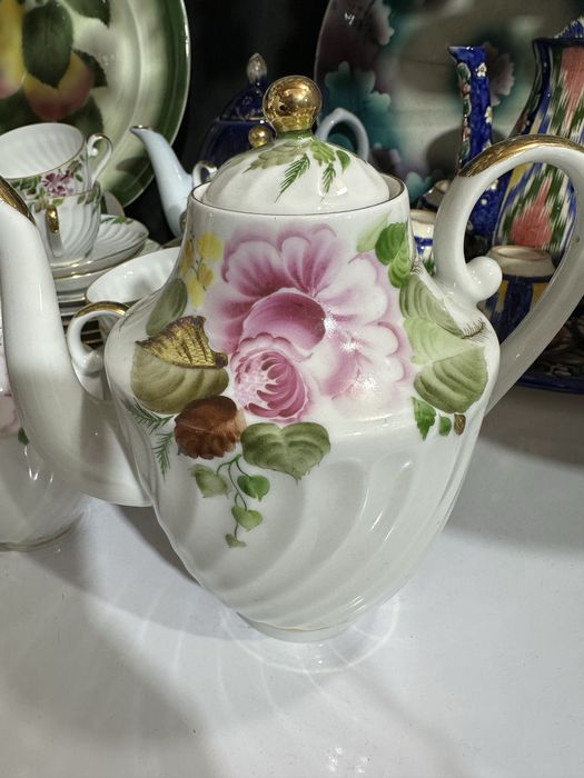 Сервиз ЛФЗ , кофейный,  в отличном состоянии