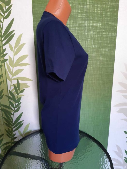 Tricou cu mânecă scurtă, culoare bleumarin, marimea M, Intimissimi