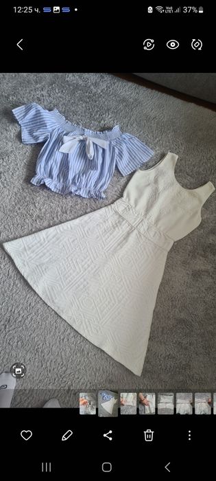 Рокля и топ като нови
