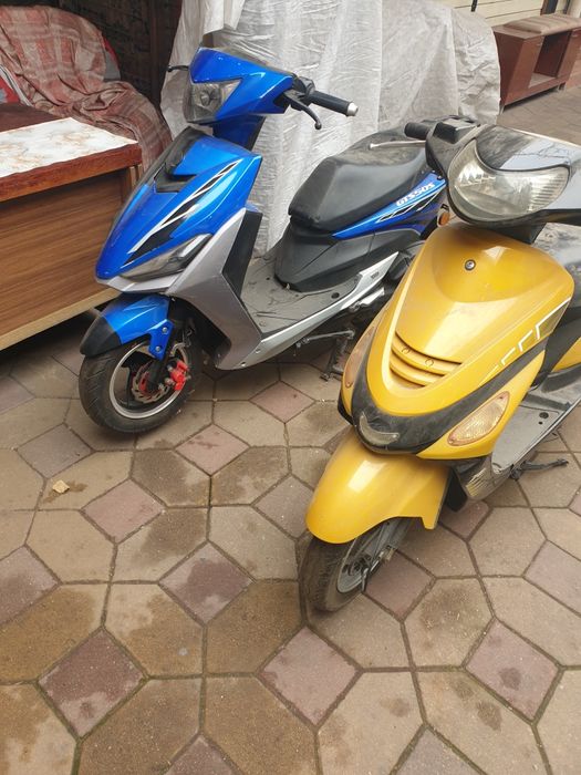 Скутера джтс50 и рейсер