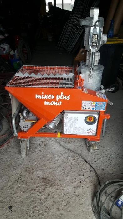 Vând,închiriez mașină de tencuit