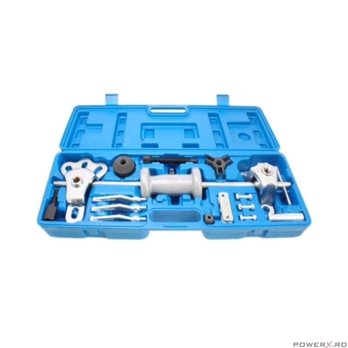 Trusa presa extras rulmenti si butuci, cu ciocan culisant 3 kg, Satra