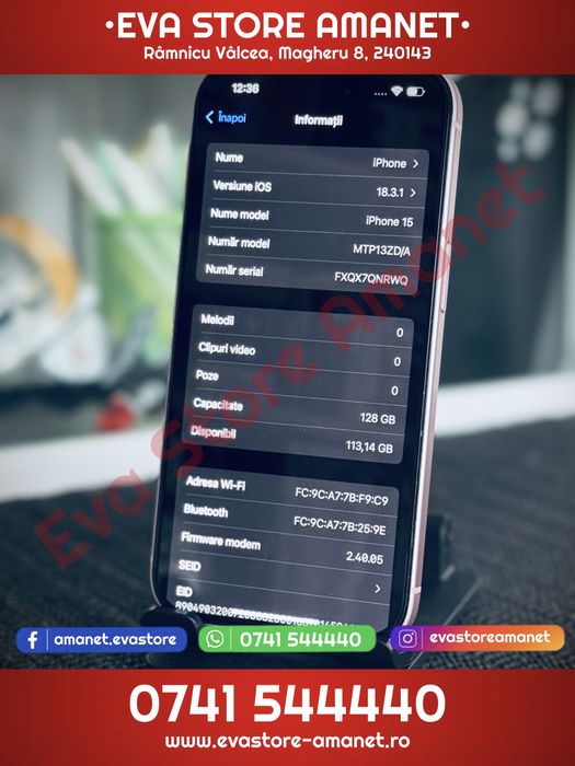 Apple iPhone 15 Pink 128GB Neverlocked