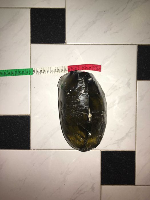 Опушен Кварц ,  друза 6000 карата.