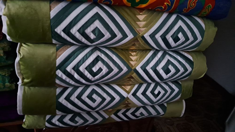 Көрпеше 4 шт жасыл, 4шт серый