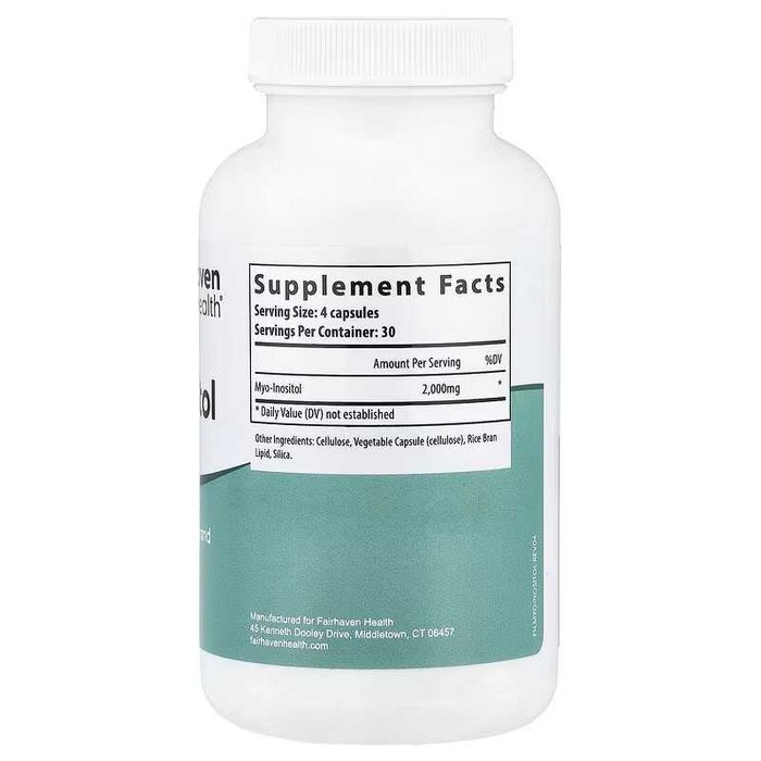 Fairhaven Health Мио-инозитол Myo-Inositol D-хиро-инозитол D-Chiro