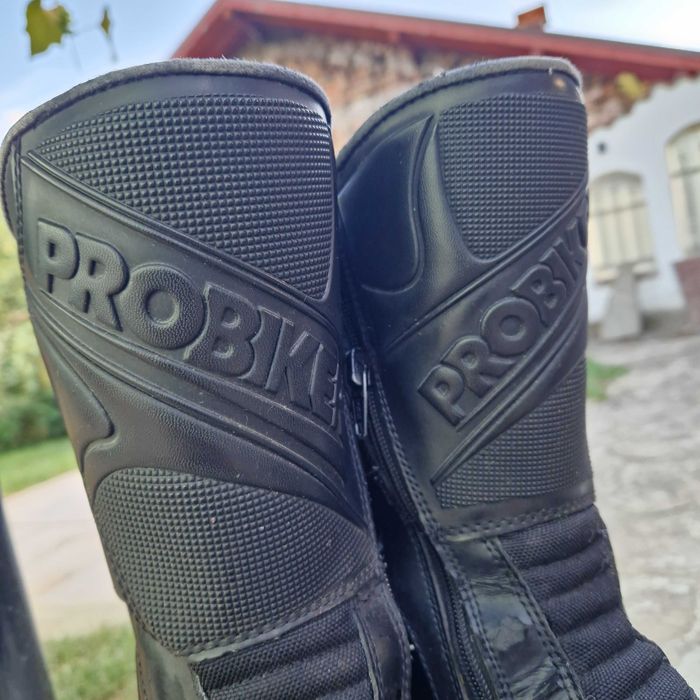 Мото екипировка естествена кожа яке, панталон, боти