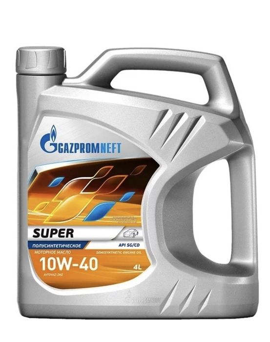 Моторное масло Полусинтетическое Gazpromneft Super 10W-40 4 л