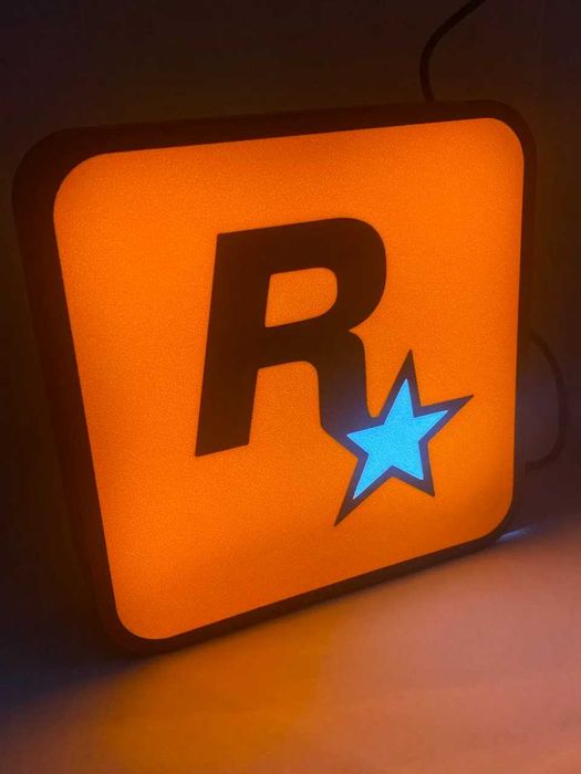 Lampa Rockstar Games led USB