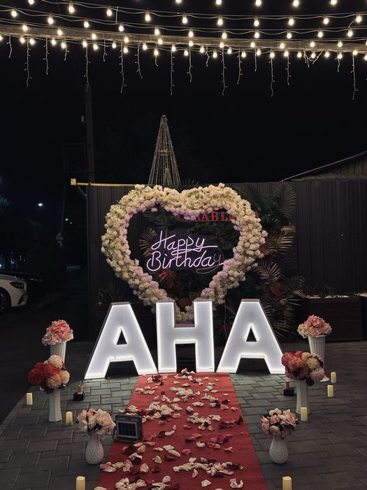 Анашым, Мама, оформление день рождения