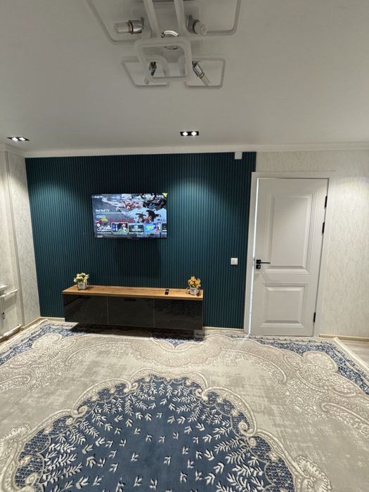 Чиланзар -9.   1 комнатная ЕВРО ремонт упакованная