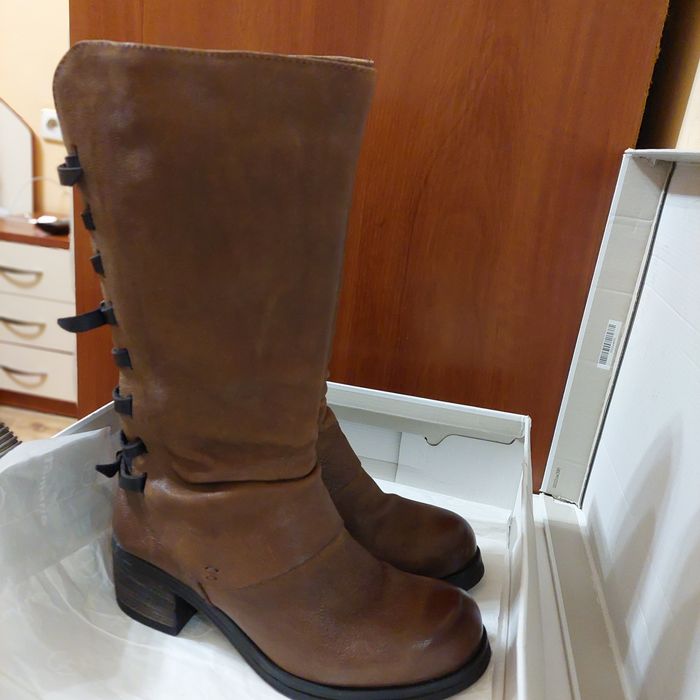 Ботуши естествена кожа