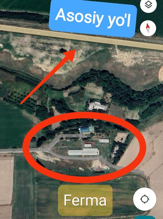 Yangi Toshkent 1,3 Ga  Ферма сотилади срочно. !!