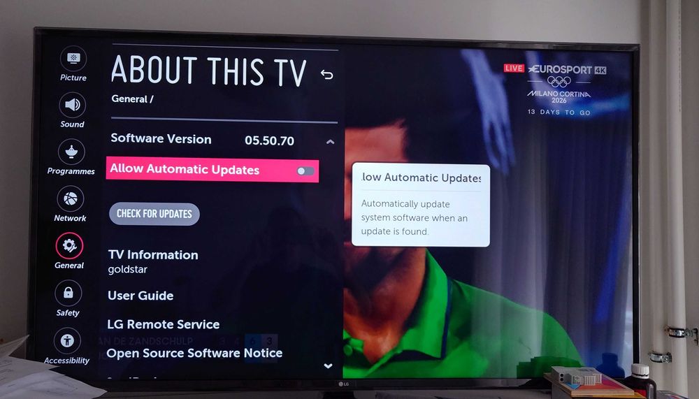 Smart TV LCD LED LG 55UK6400PLF 139cm