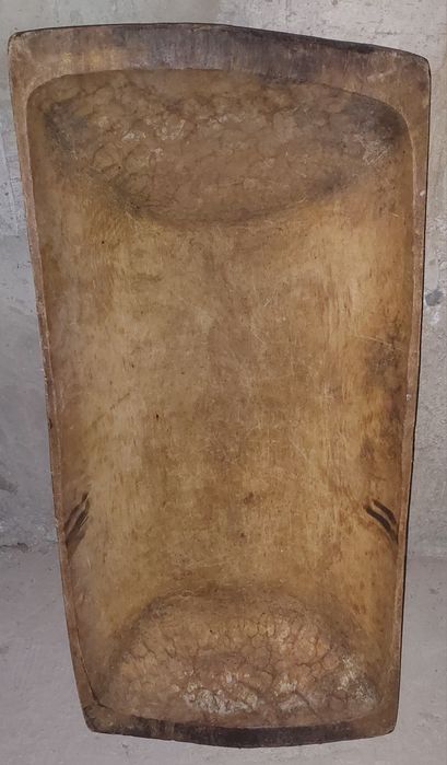 Дървено старо корито 120/49/25