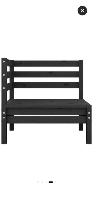 Set mobilier de gradina, 3 piese