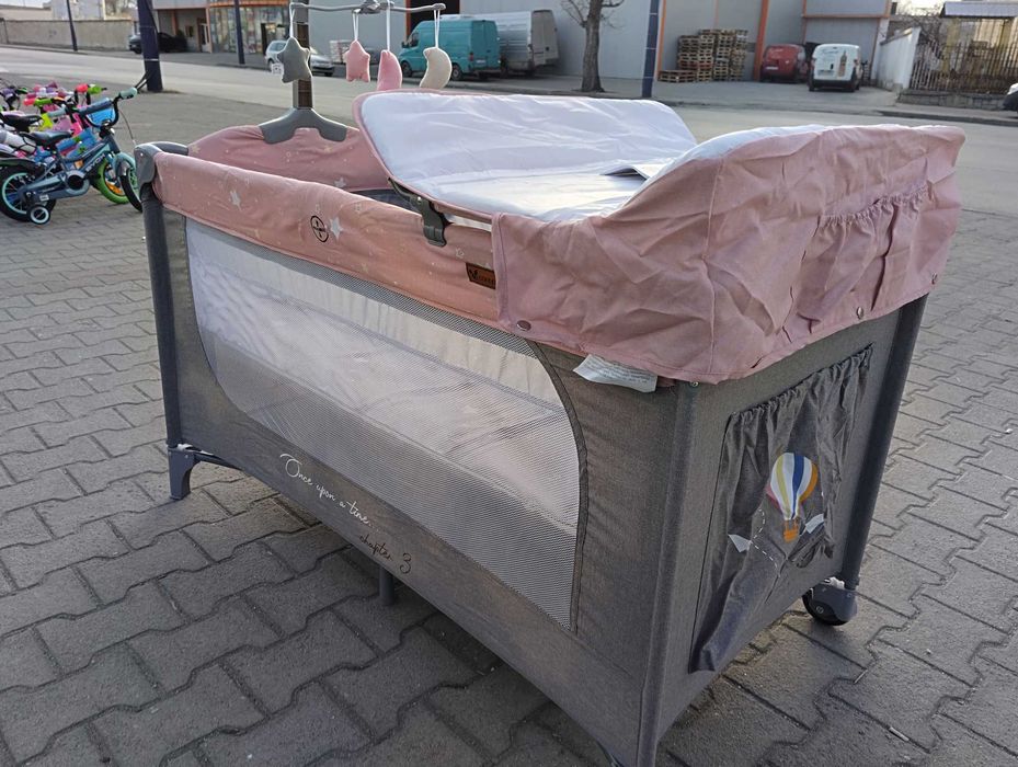 CANGAROO Детска кошара Once upon a time 3 розов