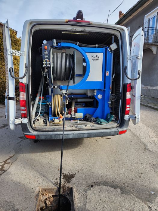 Отпушване на канали почистване на септични ями