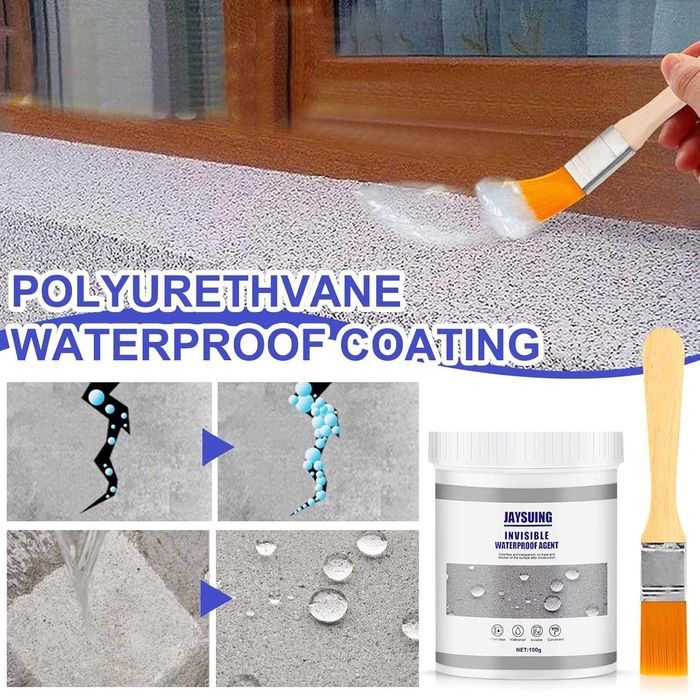 Водоустойчиво прозрачно лепило против течове, Уплътнител