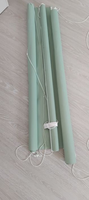 Ролл шторы, 3 шт. (2.25м в высоту, 1.2м в ширину)