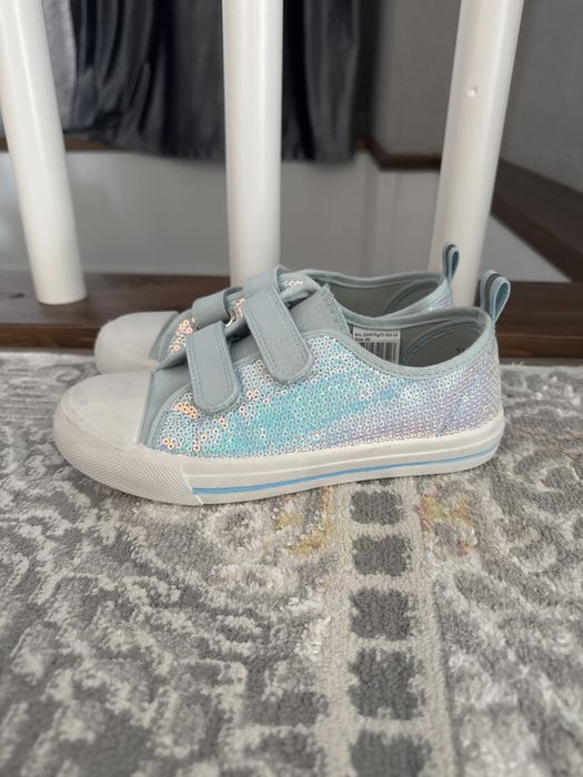 Новые!! Текстильные Кеды на девочку 32 размер