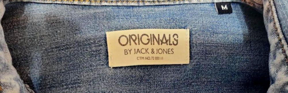 Camasa blugi/jeans/denim baiat/barbat JACK & JONES masura M