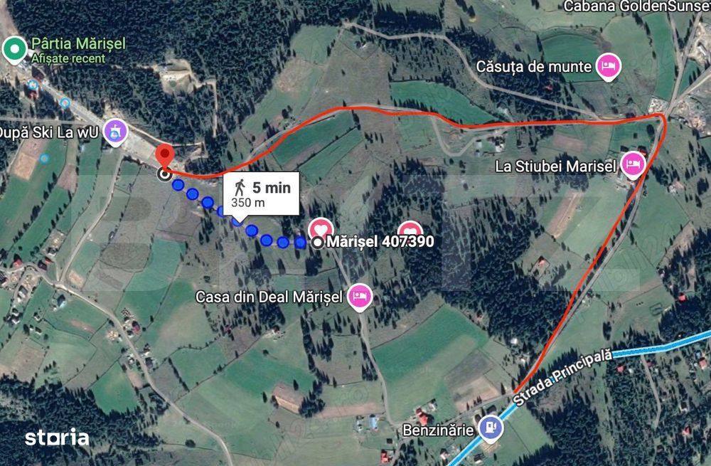 Teren 2600mp - Partia Marisel - intravilan, la 5 minute de partia de s