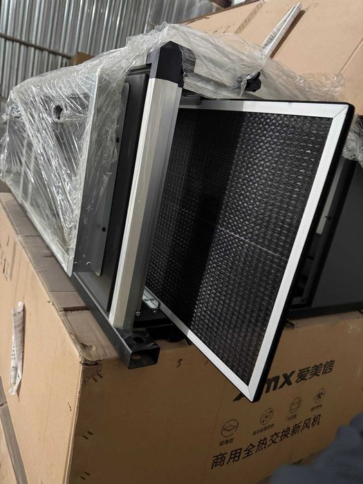 Rekuperator ventilyator AMX BE30 3000m3 380V sanoat rekuperator