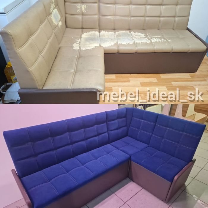 Перетяжка мягкой мебели
