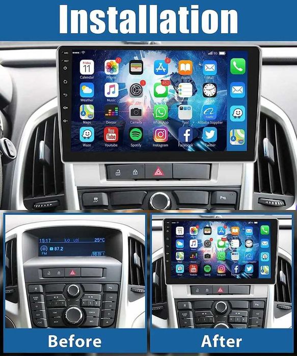 Мултимедия за OPEL ASTRA J плеър двоен дин Android навигация 2DIN  J