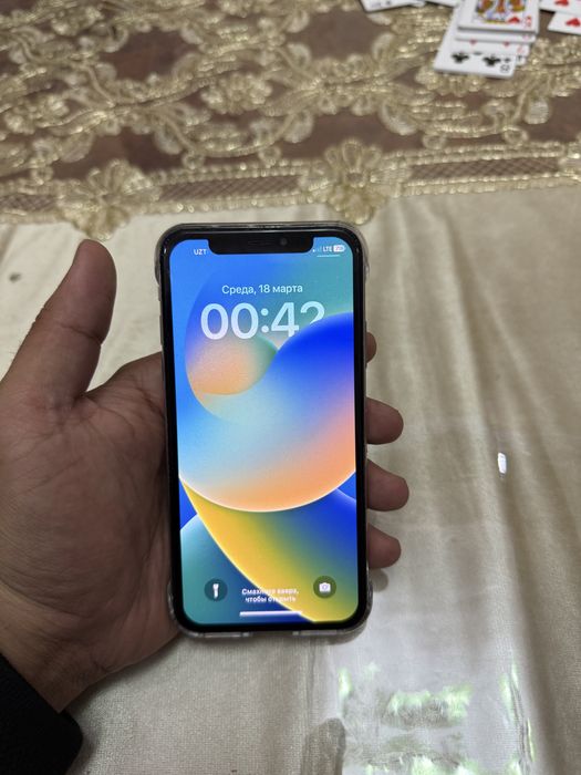 Iphone X xolati zor