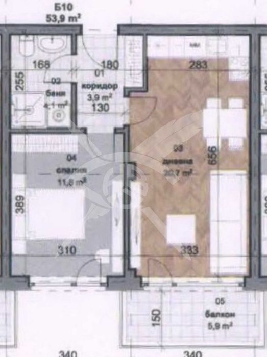Продава се Двустаен апартамент в к.к. Св.Св. Константин и Елена - 60 кв.м за 2084 €/кв.м - Снимка #2