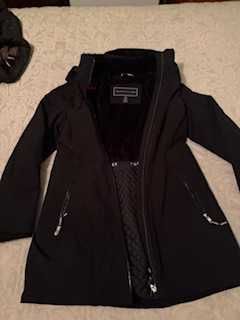 Зимно яке tommy hilfiger черно