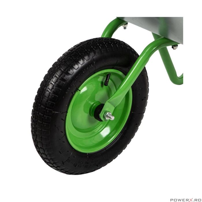 Roata pentru roaba, carucior 400x 92, ax 1 mm, janta 220 mm, Verke