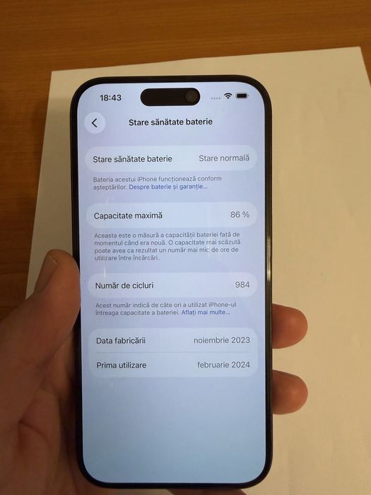 Iphone 15 Pro 128 GB