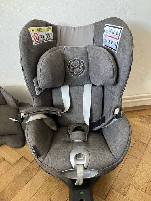 Scaun auto Cybex Sirona Z i-Size + bază Z, rotativ 360°, de la naștere