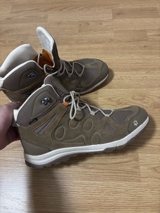 Туристически обувки Jack Wolfskin Rocksand Texapore MidnRocky Brown