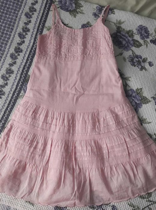 Haine vara 5-6 ani, 116cm - rochite, pantalon scurt,bluza, fusta blugi