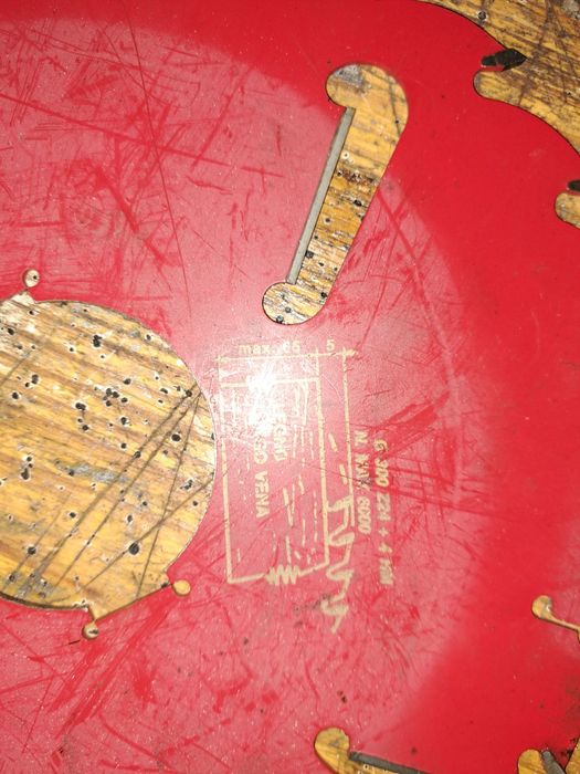 Panza lemn circular/masa de taiat noua