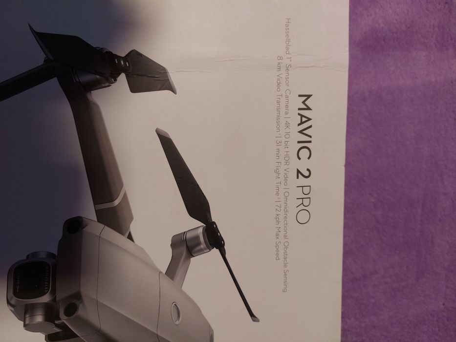 Dronă DJI Mavic 2 Pro – NOUĂ (0 ore zbor) – Cameră Hasselblad 4K
